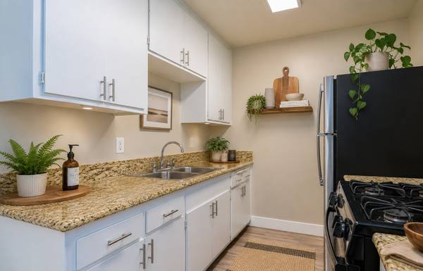 Join the waitlist, stylish two bedroom with gas stoves. 1