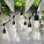 (24) Clear glass bulbs for Indoor-Outdoor string lights. 2 thumbnail