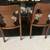 Vintage Splat-back Chairs with Needlepoint Seats. 6 thumbnail