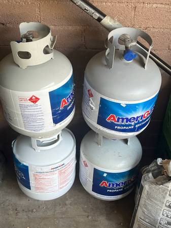 AmeriGas Empty Propane Tanks 1