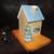 Lighted Christmas Village Handmade Ceramic House "Candy Shop" 2 thumbnail