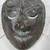 Kelani Java Indonesia Rare Solid Brass Vintage Theater Mask 2 thumbnail
