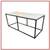 Delaney Rectangular Marble Coffee Table By William Sonoma For Pottery 1 thumbnail