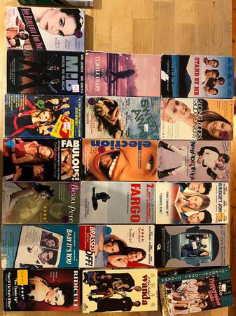 VHS movies from 1990s 1