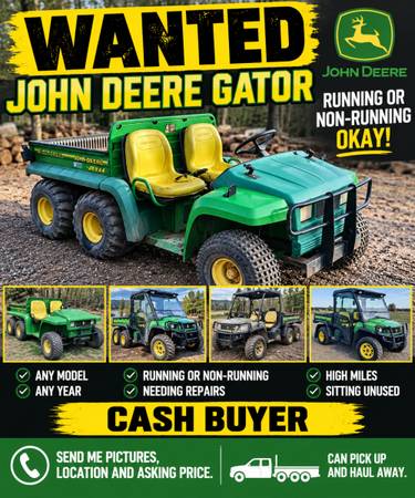 John deere wanted 1