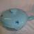 Vintage Blue Tulip Bake Oven Ceramic Covered Dish 2 thumbnail