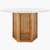 Safavieh Danez Cane Dining Table - White / Natural 5 thumbnail