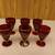 6 Bohemian Crystal Wine Goblets 1 thumbnail