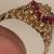 14k gold ruby and diamond ring 3 thumbnail