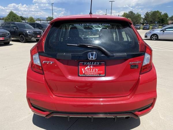 2018 Honda Fit Sport hatchback Red - $14,865 (CALL 720-504-5918 FOR E-PRICE)63619833039873123