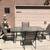 5 Piece Patio Set. Glass top table and 4 stackable chairs. 8 thumbnail