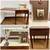 Vintage Singer Touch & Sew Zig Zag model 758 sewing machine table cabinet. Untes 1 thumbnail