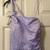 Juniors' Violet Weekend Pearl Embellished One Shoulder Gown Size 5/6 2 thumbnail