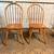 Vintage windsor dining chairs. Set of 4 13 thumbnail