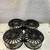 22X9.5 GLOSS BLACK RIMS FIT BMW X5 X5M E70 F15 X6 E71 F16 5X120 74.1 7 thumbnail