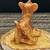 Unique Home-baked Clay Dog Figurine - Imperfectly Charming & Irresistible - $29 2 thumbnail