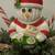 NEW- "I Believe" Snowman -Gingerbread Candle Holder Arrangement 3 thumbnail
