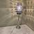 Polished Chrome Table Lamp with Smoked Acrylic Crystals  29 Inches Tall 5 thumbnail