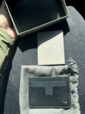 Cartera con clip para dinero Tom Ford - $48063469939587203122
