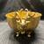 Vintage Brass Jardinière Scalloped Oval Bowl with Rams Head Handles and Paw Fee 6 thumbnail