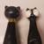 2 Old Black Cat Items Tall Perfume & Shaker 2 thumbnail