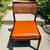 Jens Risom Mid Century Walnut and Cane Playboy Dining Chair 10 thumbnail