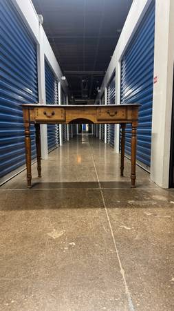 antique country english farmhouse work table or writing desk, 19th century pine 1