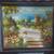 Seascape – Coastline Flower Gardens Vintage - Oil Painting ~ Original 1 thumbnail