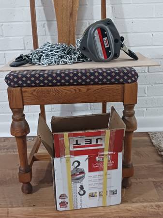 Jet 1 Ton Chain Hoist  Model 102100 1