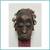 Cameroon Grassfields Bamileke Beaded Standing Figures, Pair 8 thumbnail