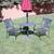Lawn Furniture - 29" Table & Two Chairs with Umbrella 3 thumbnail
