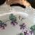 2 1950’s handpainted serving plate and bowl signed T Browning 16 thumbnail