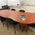 9 colors New 10ft Racetrack Shaped Conference Tables w/Power Mod opt 1 thumbnail