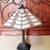 Vintage Tiffany Glass Shade Lamp In Great Condition 1 thumbnail