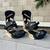 Burton Mission Re:Flex snowboard bindings MEN’S MEDIUM woodgrain black 2 thumbnail