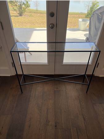 Glass console table 1