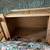 WOOD ENTRY BENCH WITH MIRROR AND STORAGE 8 thumbnail