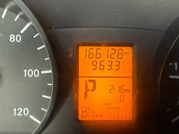*2014 Mercedes Sprinter cargo van 3500 166k Miles high roof - $26,500 (hayward / castro valley)63470419200515123