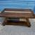Cocktail or Coffee Table-(heavy solid wood, comes with wheelers)-Used 1 thumbnail