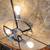 ***LARGE ROUND RESIN LUCITE ONION SKIN LEAF FLOOR LAMP***HOME DECOR 10 thumbnail