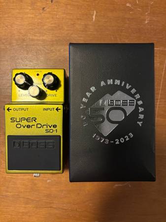 Boss SD-1 50th Anniversary OD 1