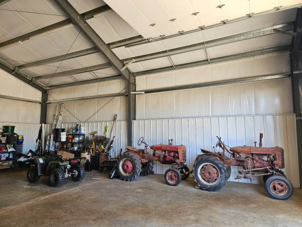 Two complete 1940's era Farmall tractors 1