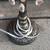 Desk Lamp - Silver with beads – 30” 3 thumbnail