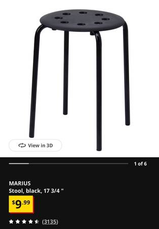 Ikea stool 2ea 1