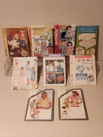 Doll, Doll Clothes, Toys and Fashion Vintage Patterns $5.00 Ea 1