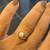 18K Italian Yellow Gold Ring (Size 6) with Natural Pearl 2 thumbnail