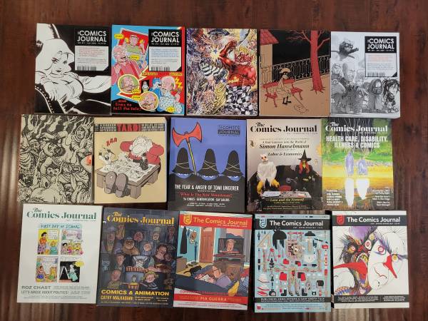 The Comics Journal Lot 1