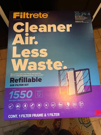 Furnace/airconditioning filters 1