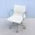 Herman Miller Eames Aluminum Group Management Chair in Ivory Leather 3 thumbnail