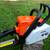 Stihl MS170 14" gas chainsaw chain saw very clean 3 thumbnail